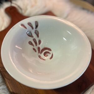 Serving bowl studio pottery
